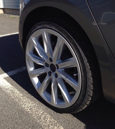 photo 1 Volkswagen Golf GTI custom wheels AUDI  A7 10 SPOKE 19x8.0, ET +27, tire size 215/35 R19. x ET 