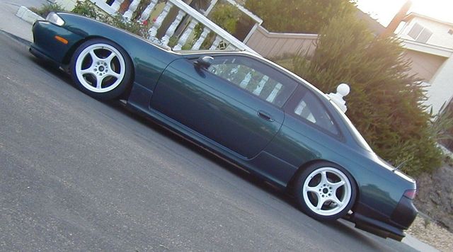 photo 1 Nissan S14 custom wheels 5Zigen FN01RC 17x9.0, ET 0, tire size 205/45 R17. 17x10.0 ET+12 235/45 R17
