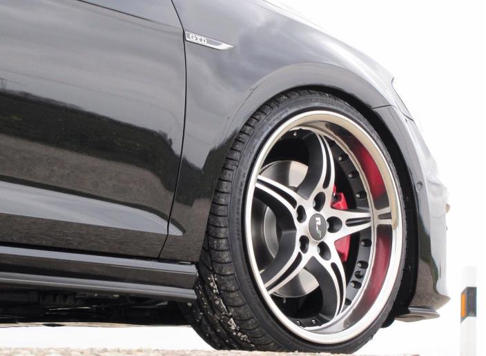 photo 1 Volkswagen Golf GTI custom wheels PRO ELEGANTE NERO 20x8.5, ET +45, tire size X R20. x ET