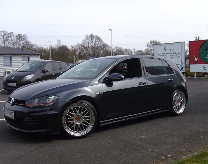 photo 2 Volkswagen Golf GTI custom wheels BBS LM REVISITED 19x8.5, ET +48, tire size X R19. x ET 