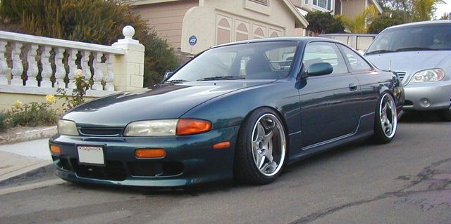 photo 2 Nissan S14 custom wheels AME 17x9.0, ET -1, tire size 205/45 R17. 18x9.5 ET+10 225/40 R18