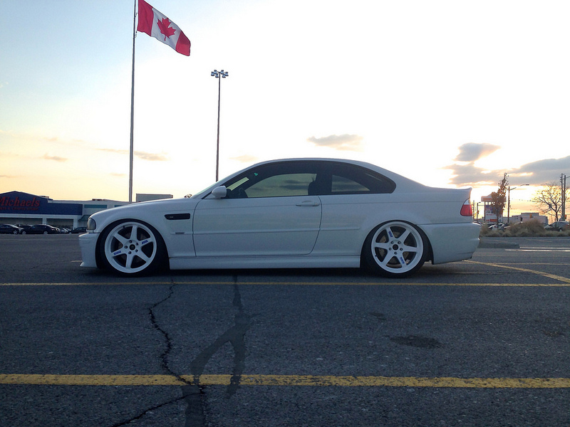 photo 2 BMW M3 custom wheels Work  19x8.5, ET +35, tire size 225/35 R19. 19x10.5 ET+25 275/30 R19