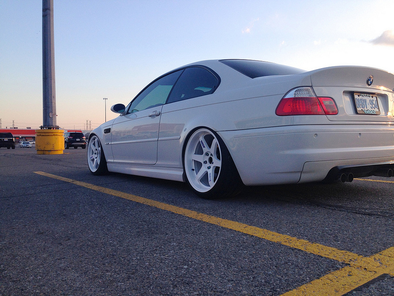 photo 3 BMW M3 custom wheels Work  19x8.5, ET +35, tire size 225/35 R19. 19x10.5 ET+25 275/30 R19