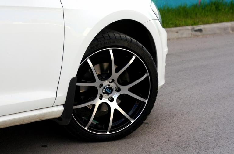 photo 1 Volkswagen Golf GTI custom wheels ENKEI  M52 18x8.0, ET +45, tire size X R18. x ET 