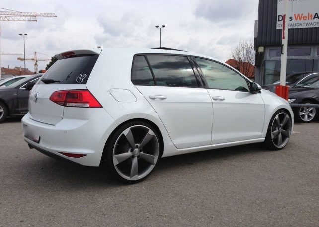 photo 2 Volkswagen Golf GTI custom wheels AUDI A6 ROTORS 20x8.5, ET +45, tire size 225/30 R20. x ET