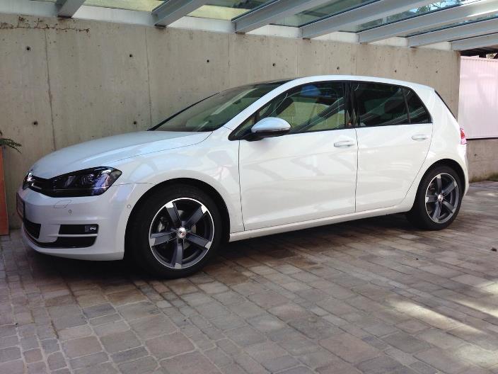 photo 1 Volkswagen Golf GTI custom wheels XTK  BD021 17x7.5, ET +45, tire size X R17. x ET 