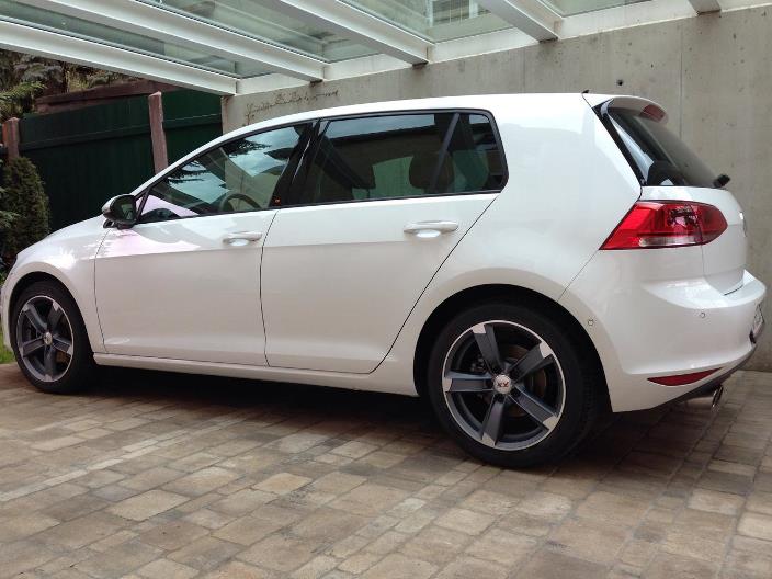 photo 2 Volkswagen Golf GTI custom wheels XTK  BD021 17x7.5, ET +45, tire size X R17. x ET 