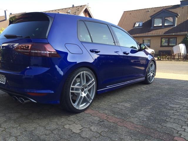 photo 3 Volkswagen Golf GTI custom wheels BORBET  LW 19x8.0, ET +50, tire size 225/35 R19. x ET 
