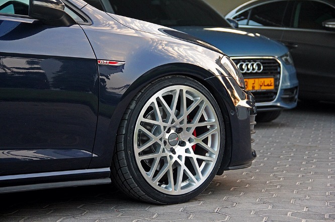 photo 1 Volkswagen Golf GTI custom wheels HARTMANN  HLP-410 19x8.5, ET +45, tire size X R19. x ET 