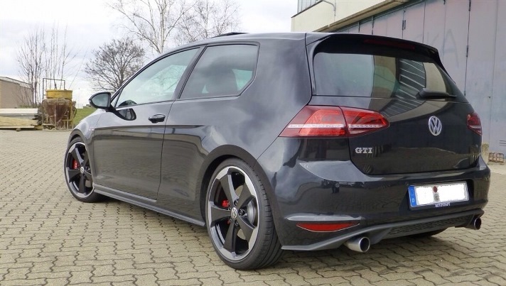 photo 2 Volkswagen Golf GTI custom wheels VW  GLENDALE  19x7.5, ET +51, tire size X R19. x ET 