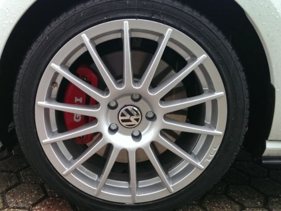 photo 1 Volkswagen Golf GTI custom wheels TEC AS2 18x8.0, ET +45, tire size X R18. x ET