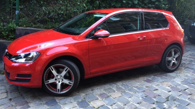 photo 2 Volkswagen Golf GTI custom wheels AEZ TACANA 17x7.0, ET +38, tire size X R17. x ET