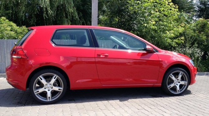 photo 4 Volkswagen Golf GTI custom wheels AEZ TACANA 17x7.0, ET +38, tire size X R17. x ET