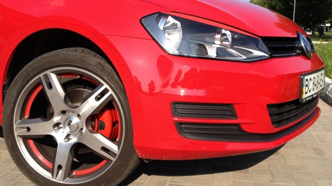photo 1 Volkswagen Golf GTI custom wheels AEZ TACANA 17x7.0, ET +38, tire size X R17. x ET