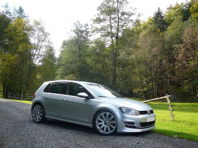 photo 2 Volkswagen Golf GTI custom wheels LOMBARTHO LX 19x8.5, ET +48, tire size X R19. x ET