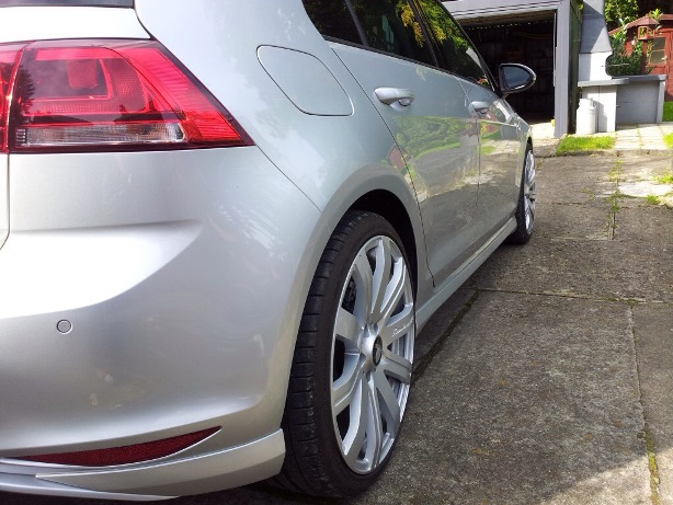photo 3 Volkswagen Golf GTI custom wheels LOMBARTHO LX 19x8.5, ET +48, tire size X R19. x ET