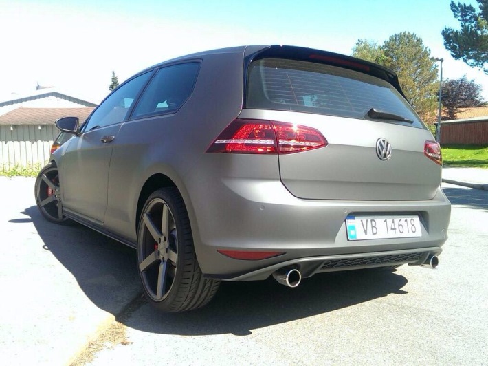 photo 2 Volkswagen Golf GTI custom wheels VOSSEN CV3 19x8.5, ET +45, tire size X R19. x ET