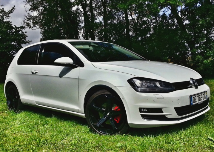 photo 1 Volkswagen Golf GTI custom wheels OXIGIN PANTHER 18x8.0, ET +50, tire size X R18. x ET