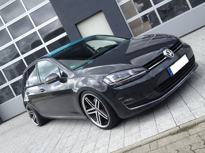 photo 1 Volkswagen Golf GTI custom wheels DOLCE CS5 19x8.5, ET +40, tire size X R19. 19x9.5 ET+40
