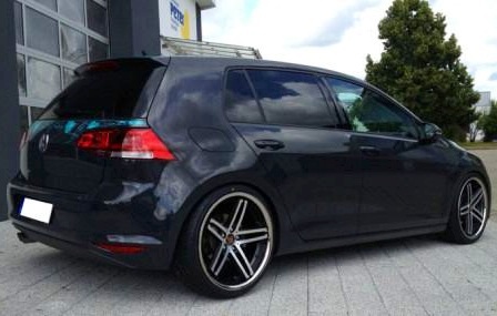 photo 2 Volkswagen Golf GTI custom wheels DOLCE CS5 19x8.5, ET +40, tire size X R19. 19x9.5 ET+40