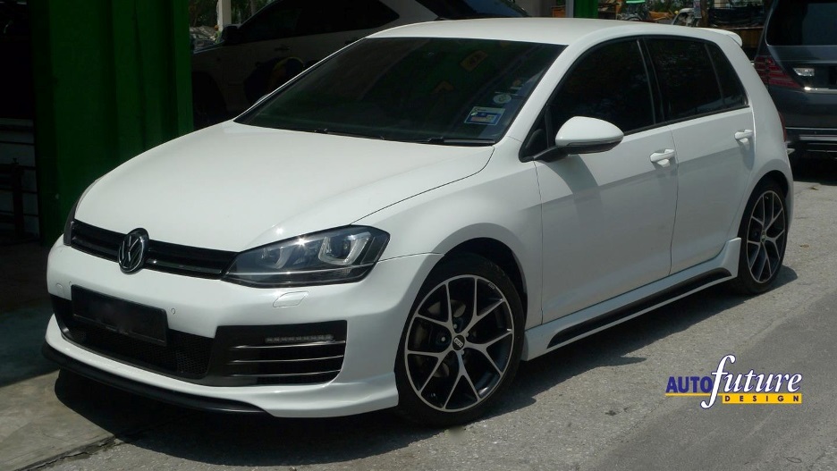photo 1 Volkswagen Golf GTI custom wheels BBS  SR  18x8.0, ET +45, tire size X R18. x ET 