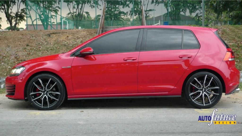 photo 3 Volkswagen Golf GTI custom wheels BBS  XA 19x8.5, ET +46, tire size X R19. x ET 