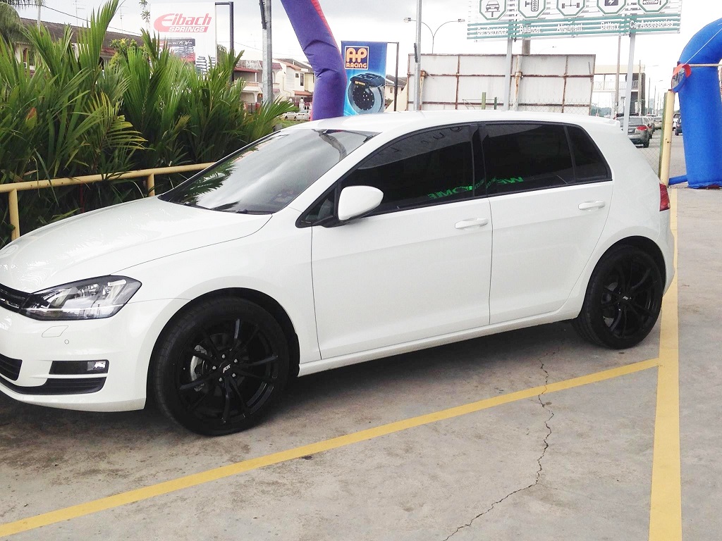 photo 2 Volkswagen Golf GTI custom wheels ABT ER-C 18x8.5, ET +45, tire size X R18. x ET