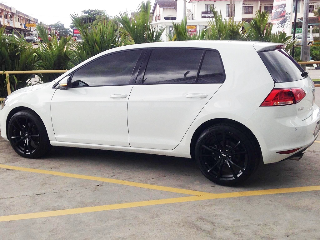 photo 3 Volkswagen Golf GTI custom wheels ABT ER-C 18x8.5, ET +45, tire size X R18. x ET