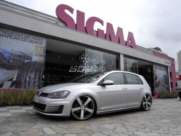 photo 2 Volkswagen Golf GTI custom wheels TSW VORTEX 20x8.5, ET +35, tire size X R20. x ET