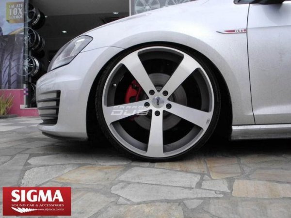 photo 1 Volkswagen Golf GTI custom wheels TSW VORTEX 20x8.5, ET +35, tire size X R20. x ET