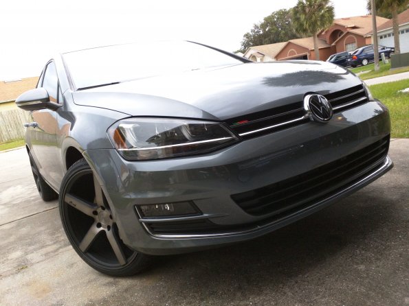 photo 3 Volkswagen Golf GTI custom wheels Niche Milan 19x8.5, ET +48, tire size 235/35 R19. x ET