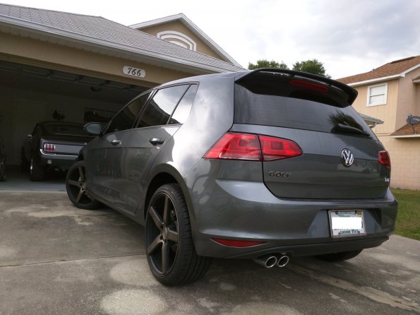 photo 4 Volkswagen Golf GTI custom wheels Niche Milan 19x8.5, ET +48, tire size 235/35 R19. x ET