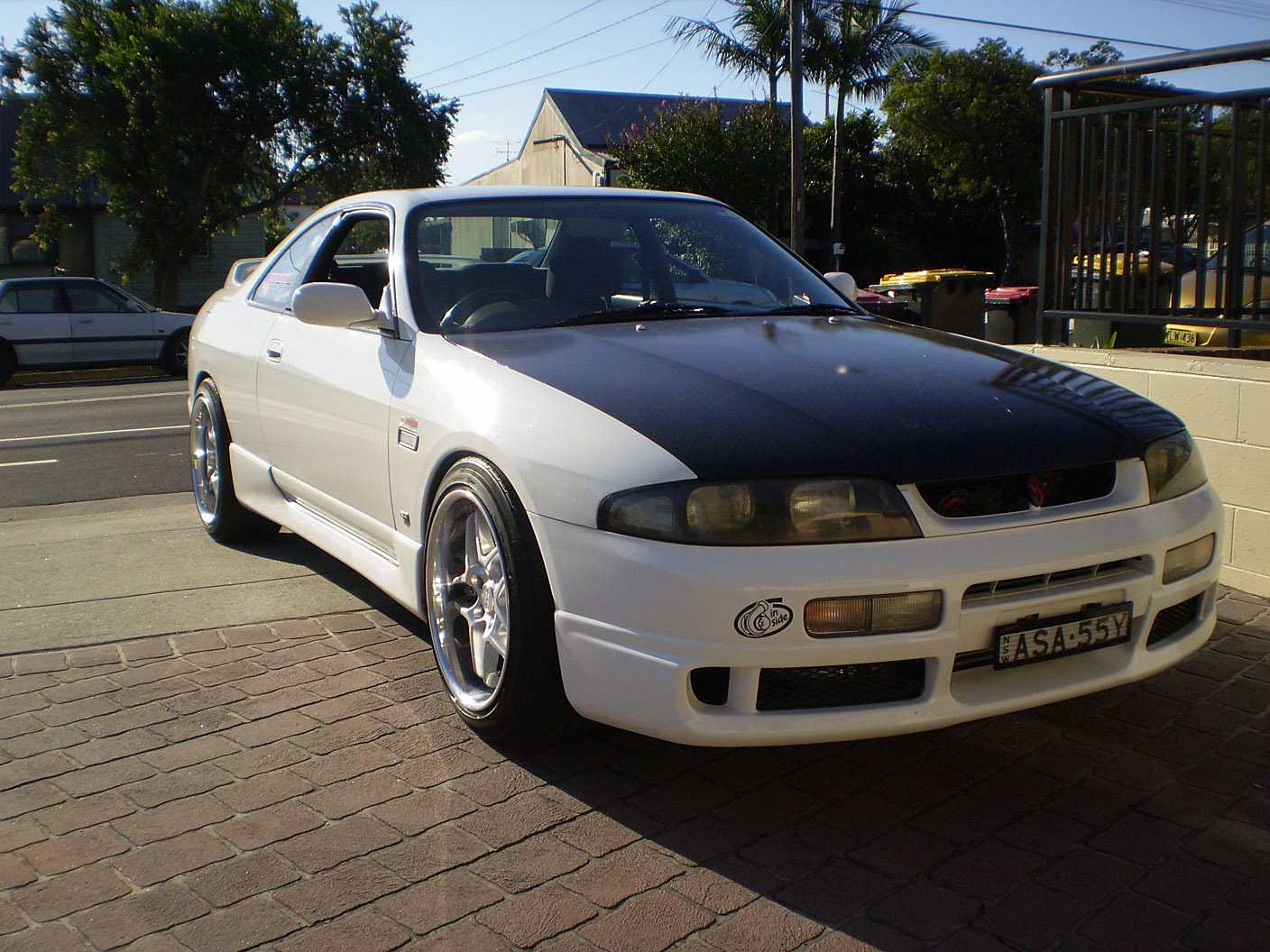 photo 3 Nissan R31-R34 Skyline 2dr custom wheels Blitz Technospeed 03 18x10.0, ET +22, tire size 245/40 R18. x ET 