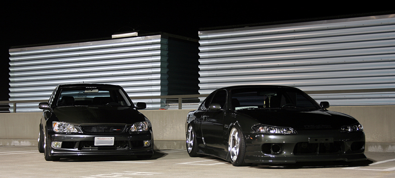 photo 3 Nissan S14 custom wheels AME Shallen CX 18x9.0, ET +5, tire size 225/35 R18. 18x10.0 ET-5 235/35 R18