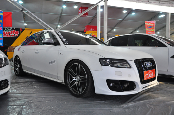 photo 3 Audi A4 custom wheels RAYS VOLK TRINITI-V  19x8.5, ET +38, tire size X R19. x ET 