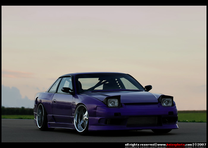 photo 1 Nissan S13 custom wheels Work Wheels Equip 18x10.0, ET +10, tire size 225/40 R18. 18x11.0 ET-3 255/35 R18