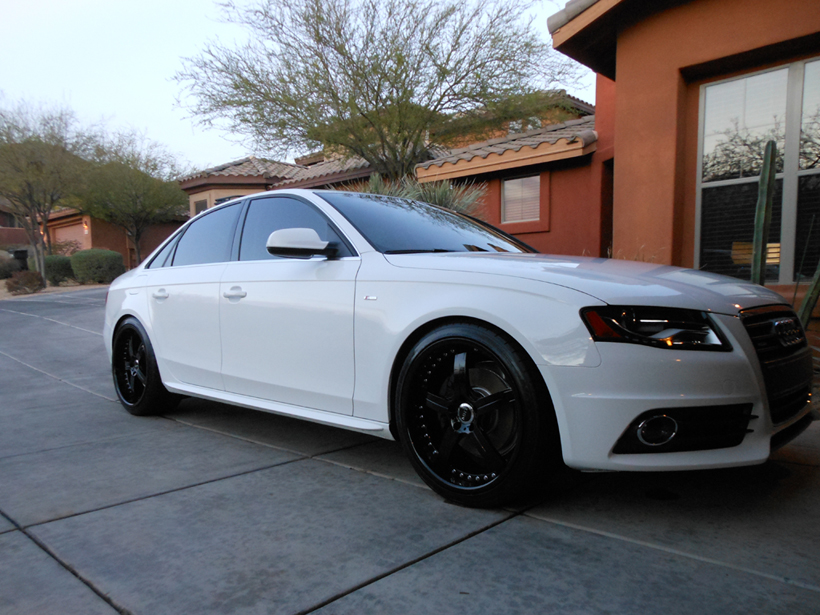 photo 1 Audi A4 custom wheels MHT Shifters 20x9.0, ET , tire size 245/35 R20. x ET