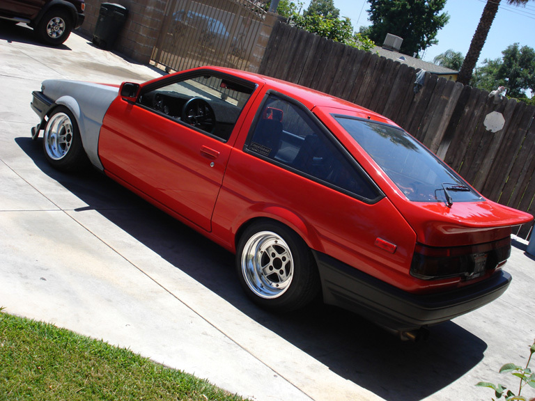 photo 3 Toyota Corolla custom wheels SSR MKII 14x8.0, ET -12, tire size 185/60 R14. 14x8.5 ET-7 