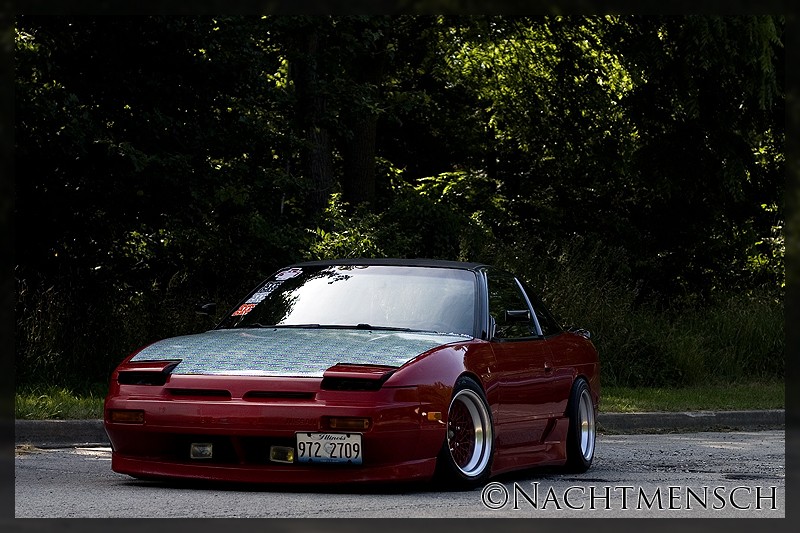 photo 1 Nissan S13 custom wheels SSR Formula Mesh 15x8.0, ET -10, tire size 195/50 R15. x ET 195/50 R