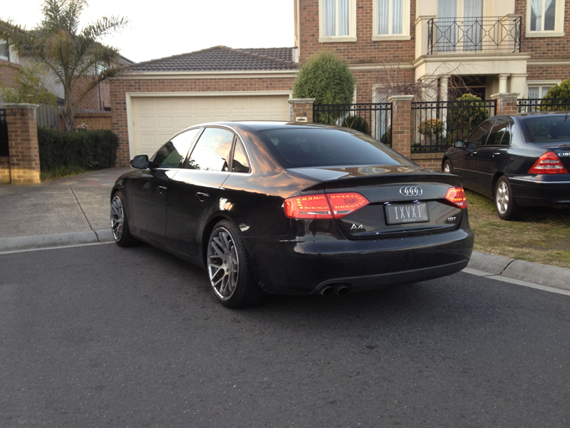 photo 3 Audi A4 custom wheels Vertini  Magic Concave  19x9.5, ET +45, tire size 245/35 R19. x ET 
