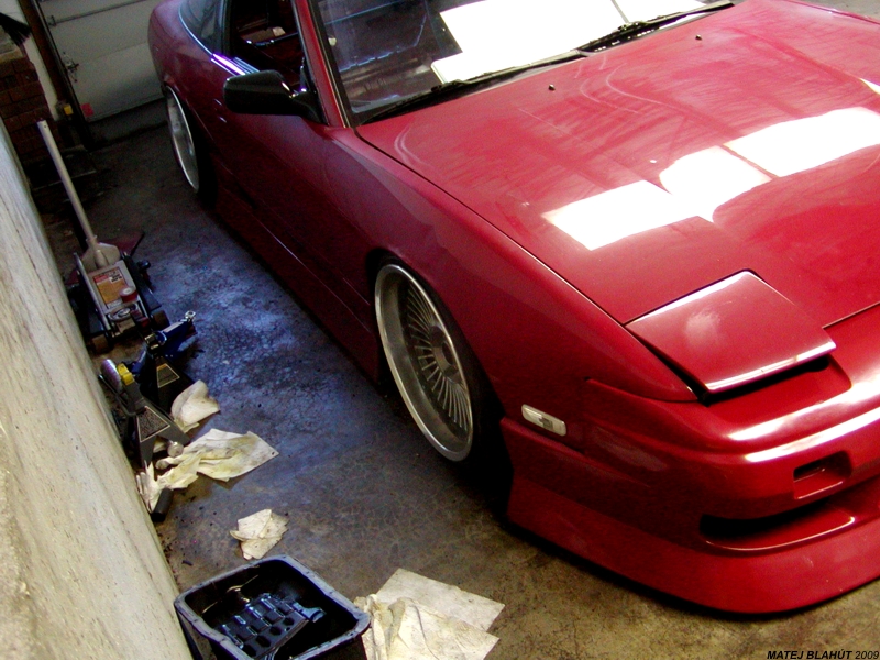 photo 2 Nissan S13 custom wheels Work Wheels Emitz 18x9.0, ET 0, tire size 215/35 R18. 18x10.0 ET-13 225/35 R18