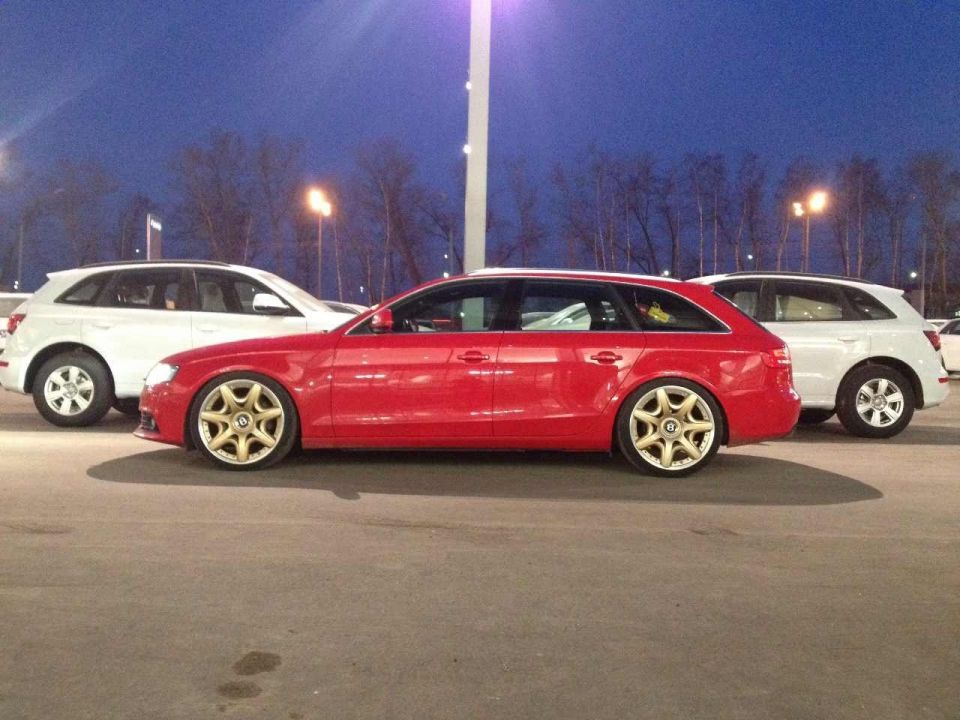 photo 1 Audi A4 custom wheels BBS Bentley 20x9.0, ET +41, tire size 245/35 R20. x ET
