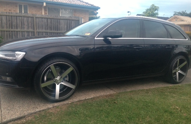 photo 2 Audi A4 custom wheels Vossen CV3 20x10.0, ET +35, tire size X R20. x ET 