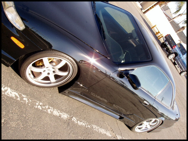 photo 2 Nissan S14 custom wheels Nissan 350z Track Ed. 18x8.0, ET +30, tire size 225/45 R18. 18x8.5 ET+8 245/45 R18