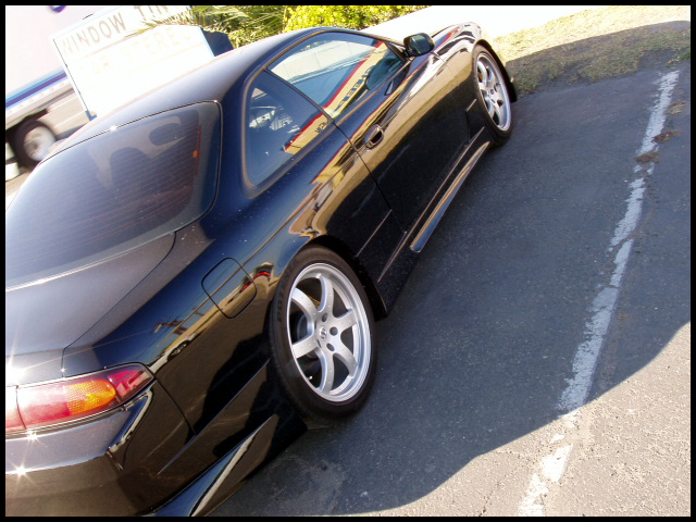 photo 3 Nissan S14 custom wheels Nissan 350z Track Ed. 18x8.0, ET +30, tire size 225/45 R18. 18x8.5 ET+8 245/45 R18