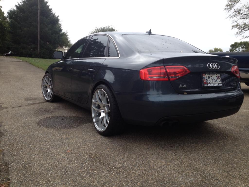 photo 1 Audi A4 custom wheels stasis 20x10.0, ET +25, tire size 265/30 R20. x ET
