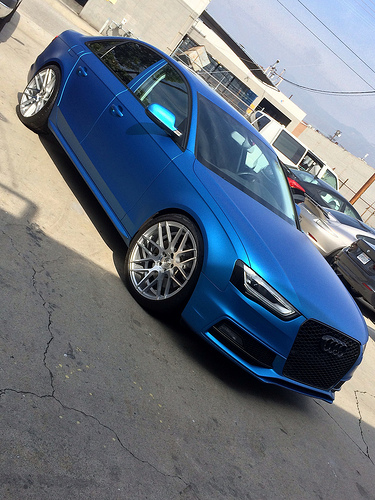 photo 1 Audi A4 custom wheels MRR GF07 19x9.5, ET +35, tire size 255/35 R19. x ET