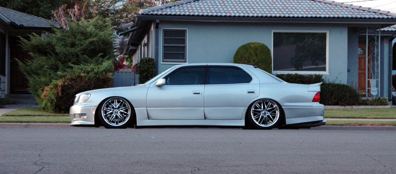 photo 1 Lexus LS 400 custom wheels Weds Kranze Borphes 20x9.0, ET +25, tire size 245/35 R20. 20x10.0 ET+38 275/30 R20