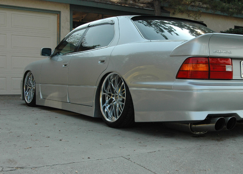 photo 2 Lexus LS 400 custom wheels Weds Kranze Borphes 20x9.0, ET +25, tire size 245/35 R20. 20x10.0 ET+38 275/30 R20