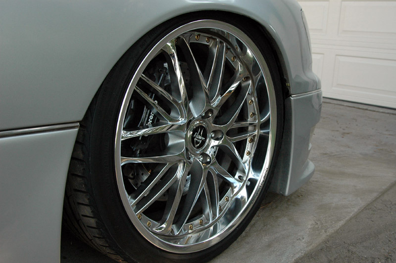 photo 3 Lexus LS 400 custom wheels Weds Kranze Borphes 20x9.0, ET +25, tire size 245/35 R20. 20x10.0 ET+38 275/30 R20